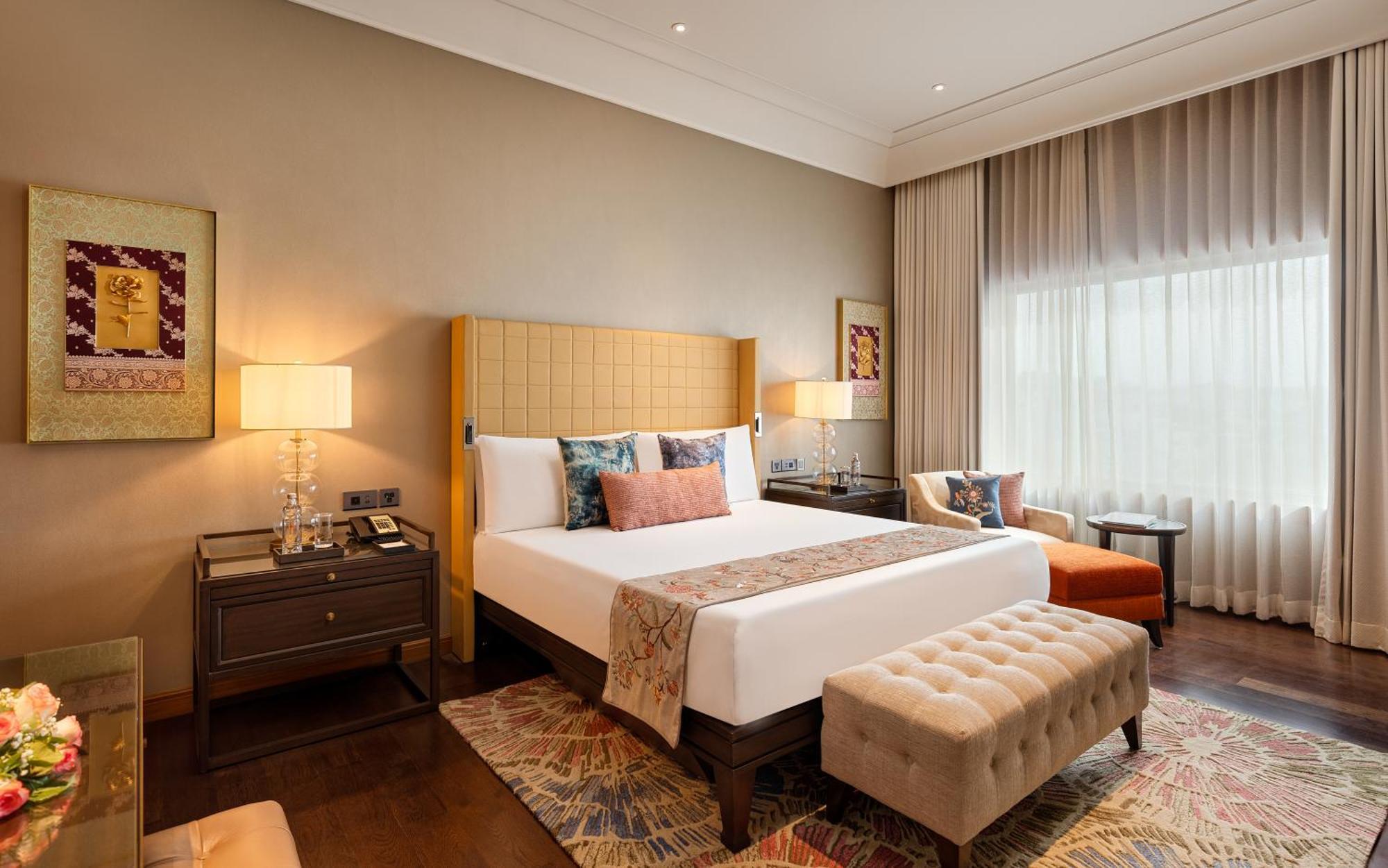 The Leela Hyderabad Banjara Hills Hotel Buitenkant foto